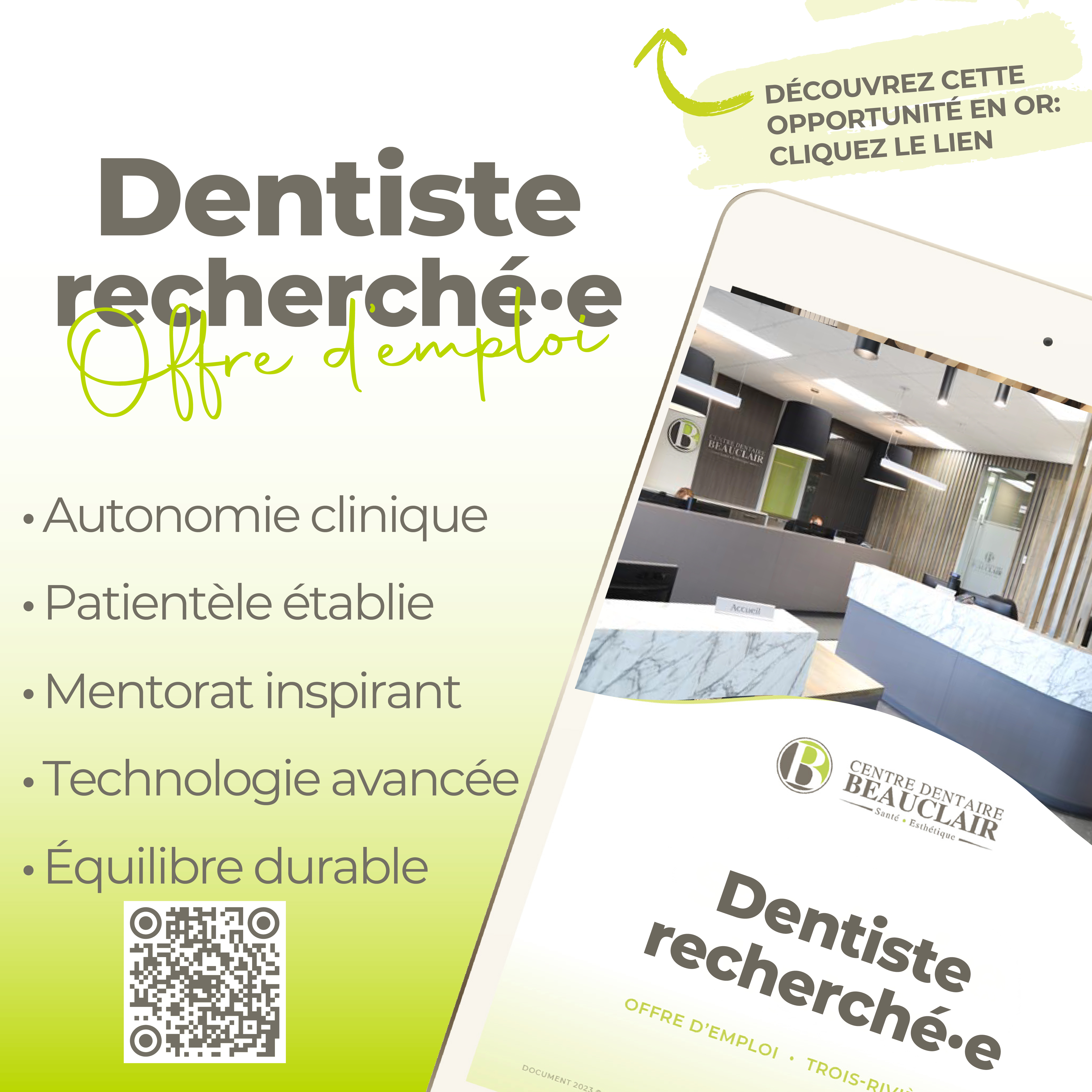Dentiste au %