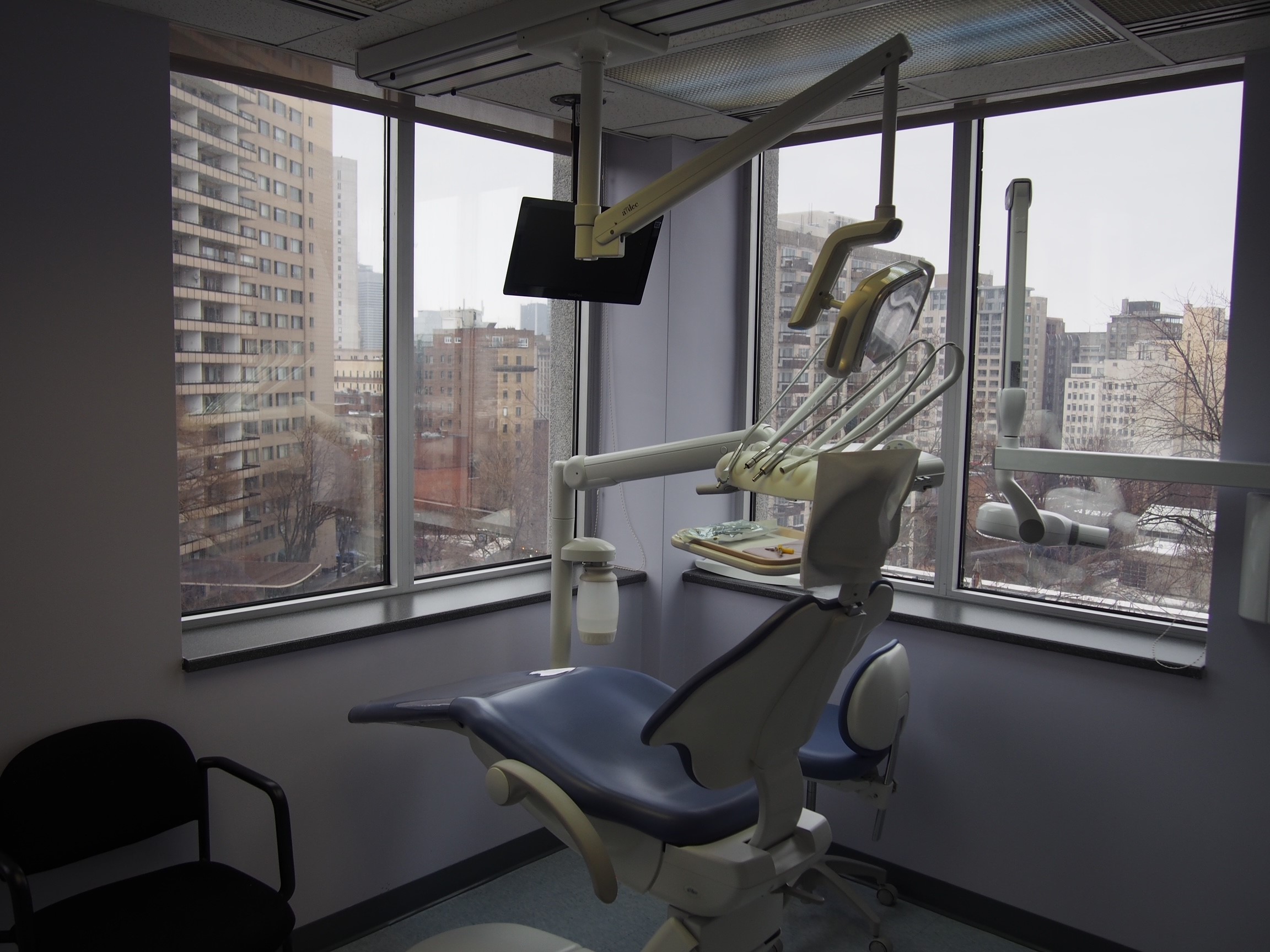 Dentiste au pourcentage - centre-ville Montréal
