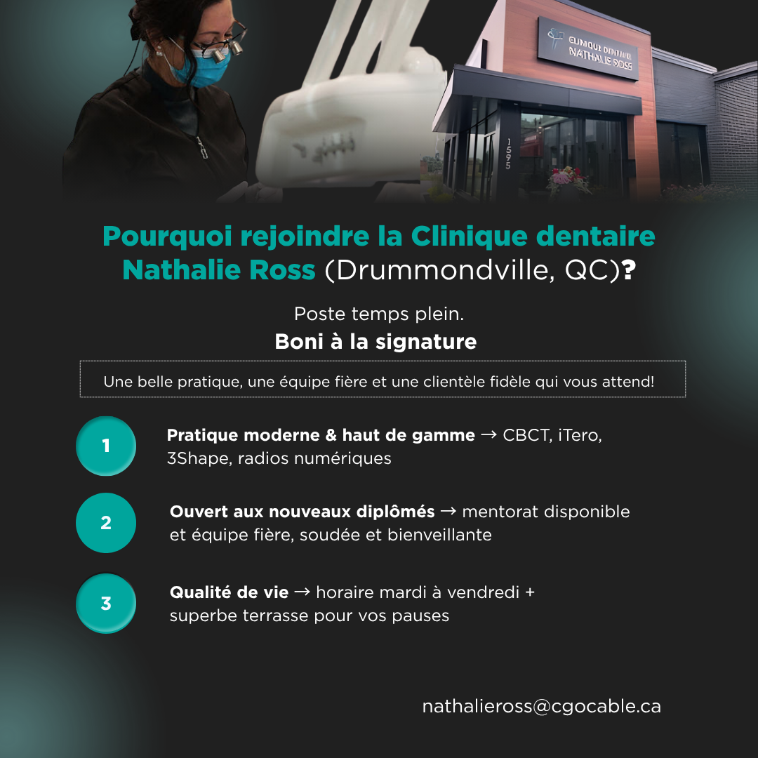 Associate Dentist - Drummondville