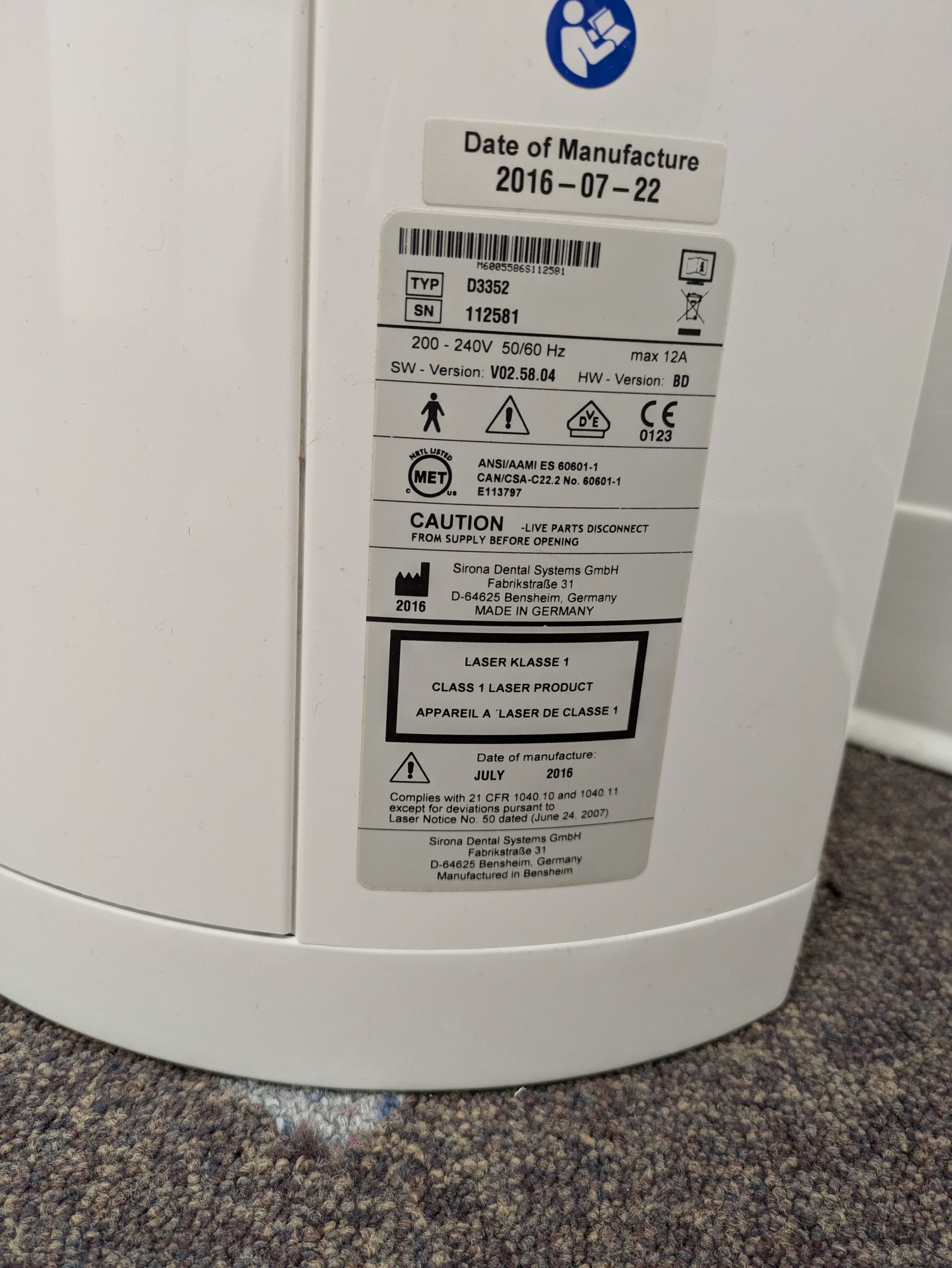 Panorex Sirona à vendre